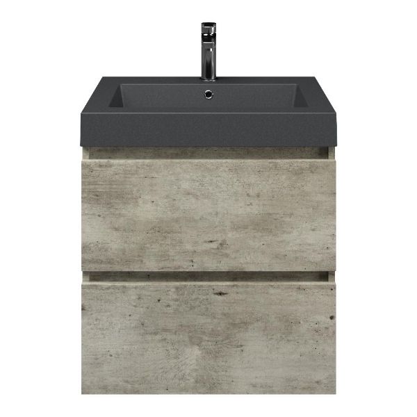 Elena badmeubel 60 cm steigerhout licht grijs
