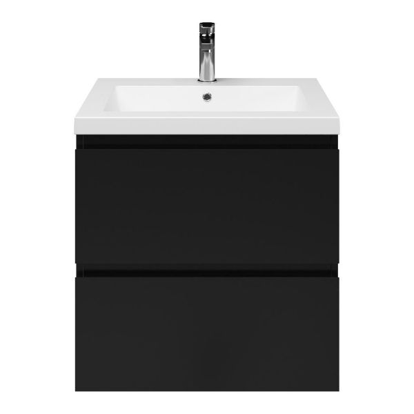 Gisella badmeubel 60 cm zwart mat