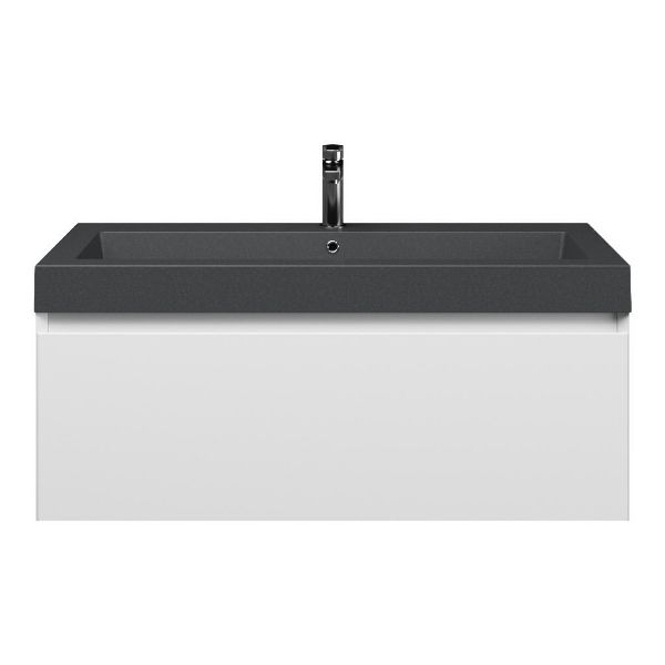 Solo badmeubel 100 cm wit mat