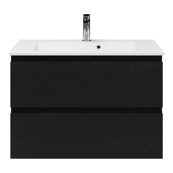 Secca badmeubel 80 cm zwart eiken
