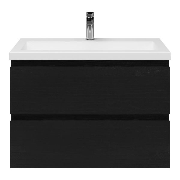 Secca badmeubel 80 cm zwart eiken
