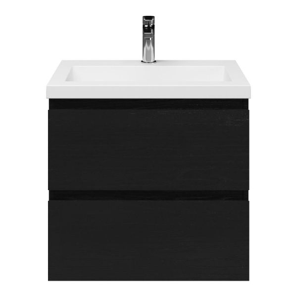 Secca badmeubel 60 cm zwart eiken