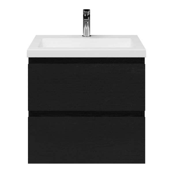 Secca badmeubel 60 cm zwart eiken