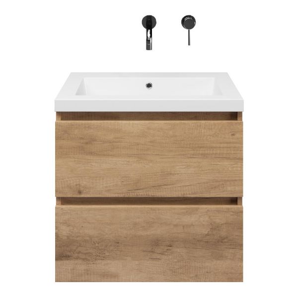 Gia badmeubel 60 cm sevilla eiken