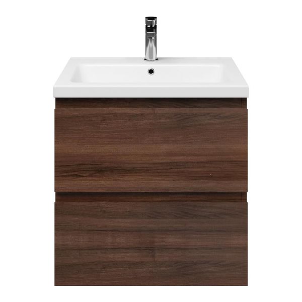 Gisella badmeubel 60 cm walnoot