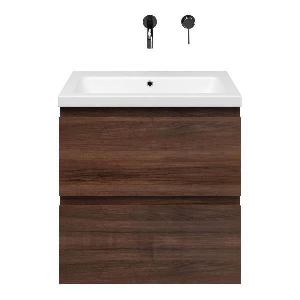 Gisella badmeubel 60 cm walnoot