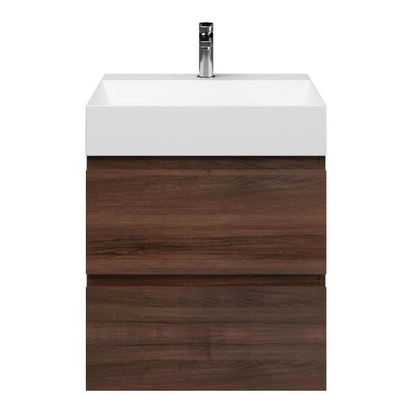 Gisella badmeubel 60 cm walnoot