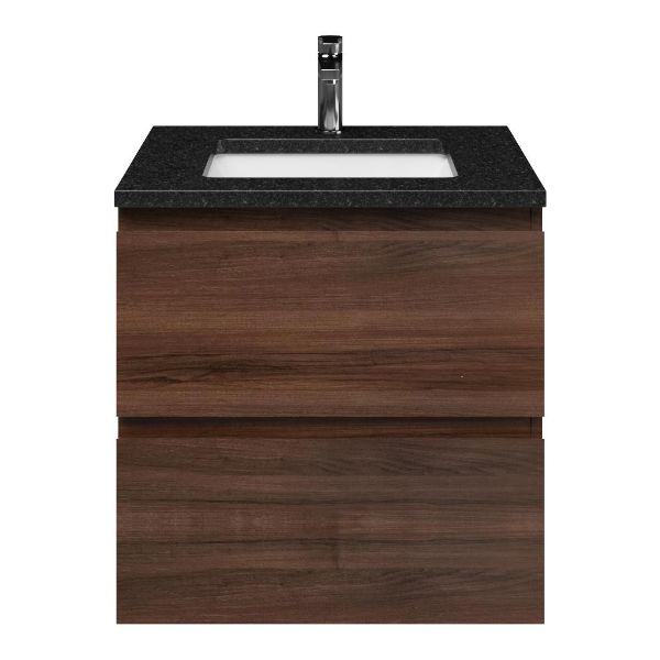 Gisella badmeubel 60 cm walnoot