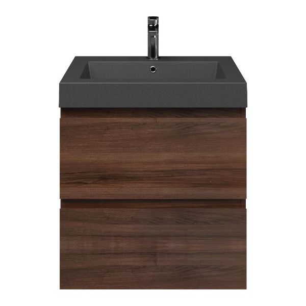 Gisella badmeubel 60 cm walnoot