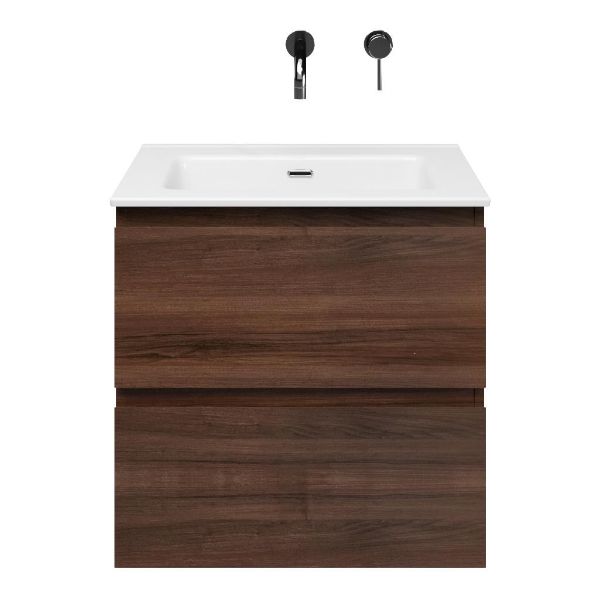 Gisella badmeubel 60 cm walnoot
