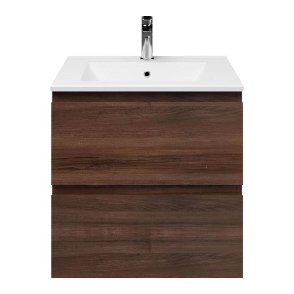 Gisella badmeubel 60 cm walnoot