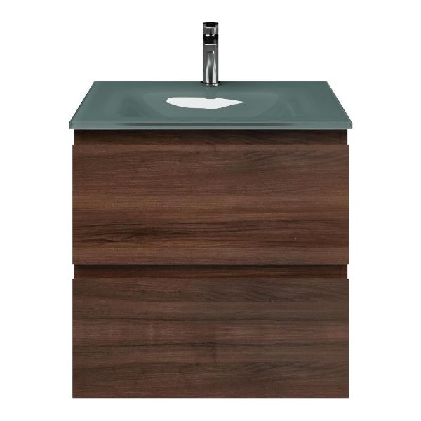 Gisella badmeubel 60 cm walnoot