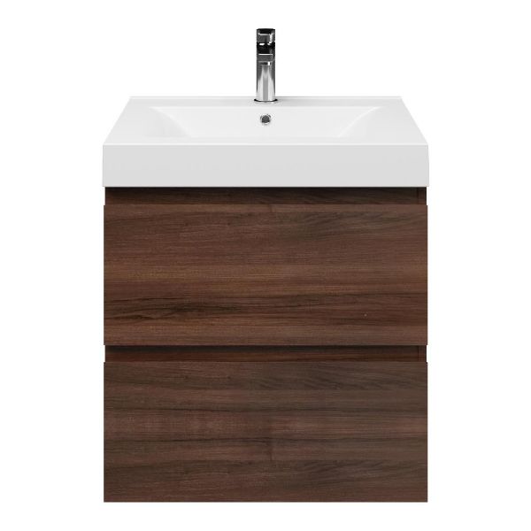 Gisella badmeubel 60 cm walnoot