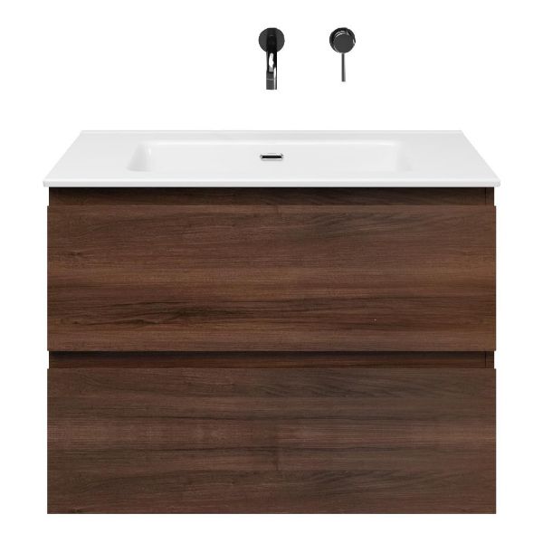 Gisella badmeubel 80 cm walnoot