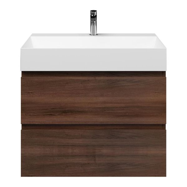 Gisella badmeubel 80 cm walnoot