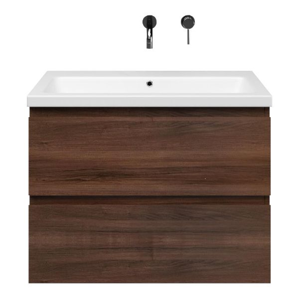 Gisella badmeubel 80 cm walnoot
