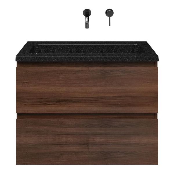Gisella badmeubel 80 cm walnoot