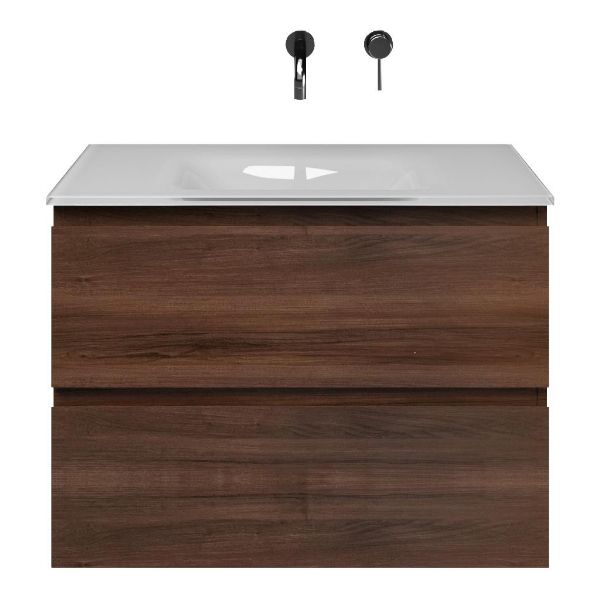 Gisella badmeubel 80 cm walnoot
