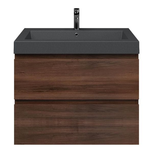 Gisella badmeubel 80 cm walnoot