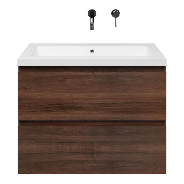Gisella badmeubel 80 cm walnoot