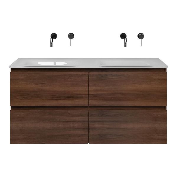 Gisella badmeubel 120 cm walnoot