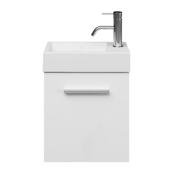 Giada fonteinmeubel 40 cm mat wit