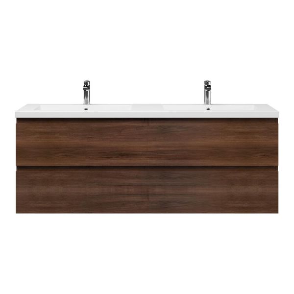 Gisella badmeubel 160 cm walnoot