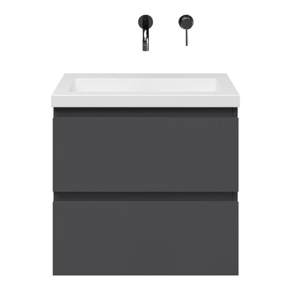 Secca badmeubel 60 cm antraciet mat