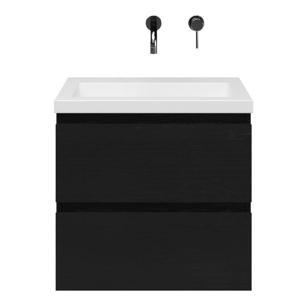 Secca badmeubel 60 cm zwart eiken