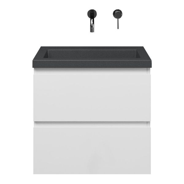 Secca badmeubel 60 cm wit hoogglans