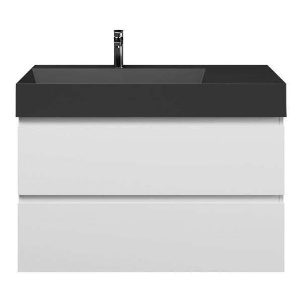 Gisella badmeubel 100 cm wit mat