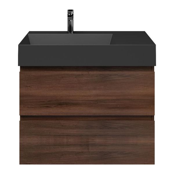 Gisella badmeubel 80 cm walnoot