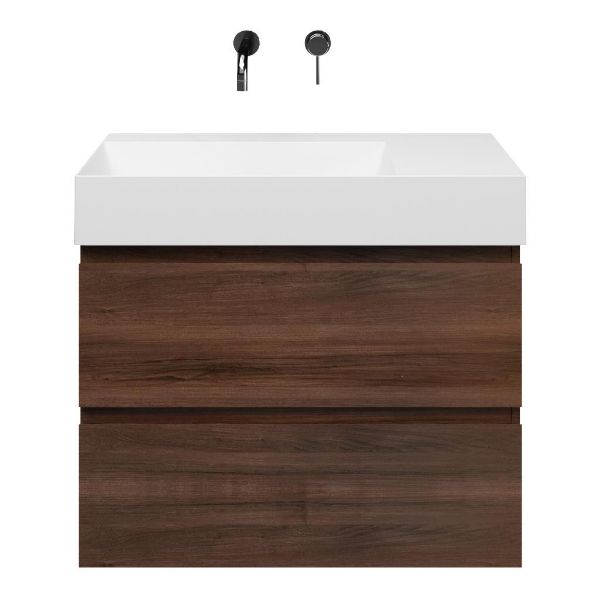 Gisella badmeubel 80 cm walnoot