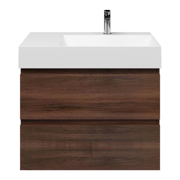 Gisella badmeubel 80 cm walnoot