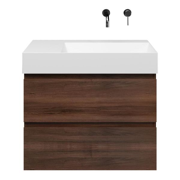 Gisella badmeubel 80 cm walnoot
