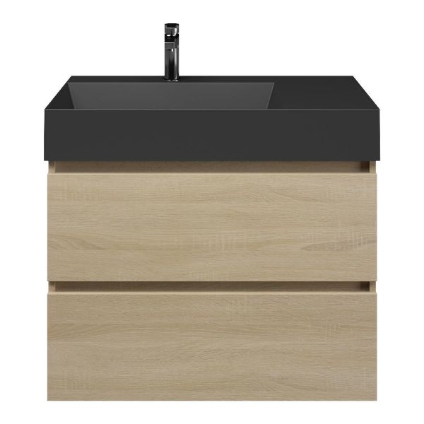 Elena badmeubel 80 cm eiken licht
