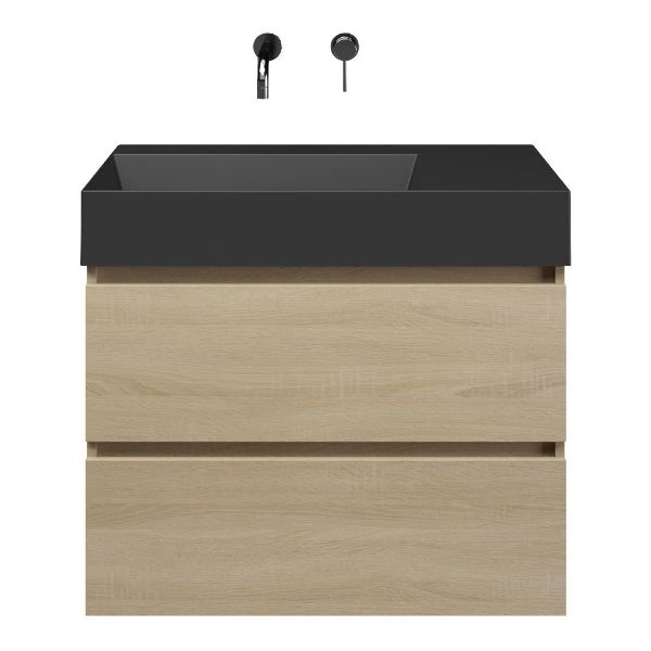 Elena badmeubel 80 cm eiken licht