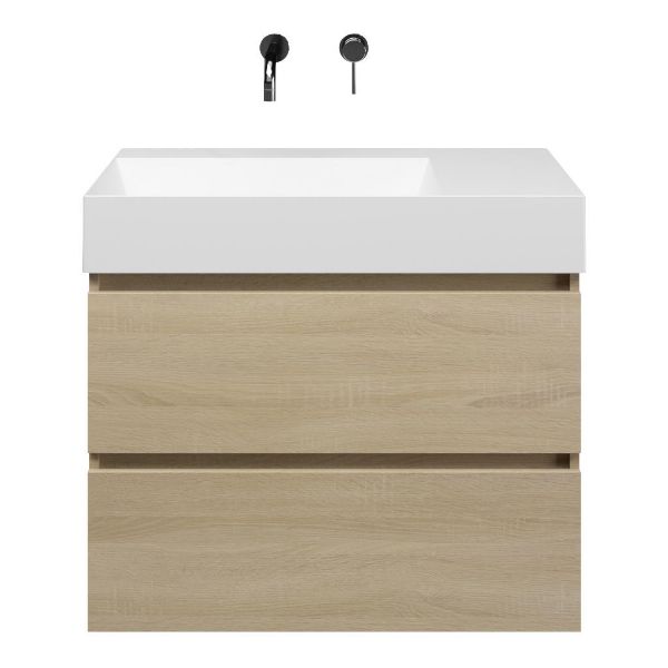 Elena badmeubel 80 cm eiken licht