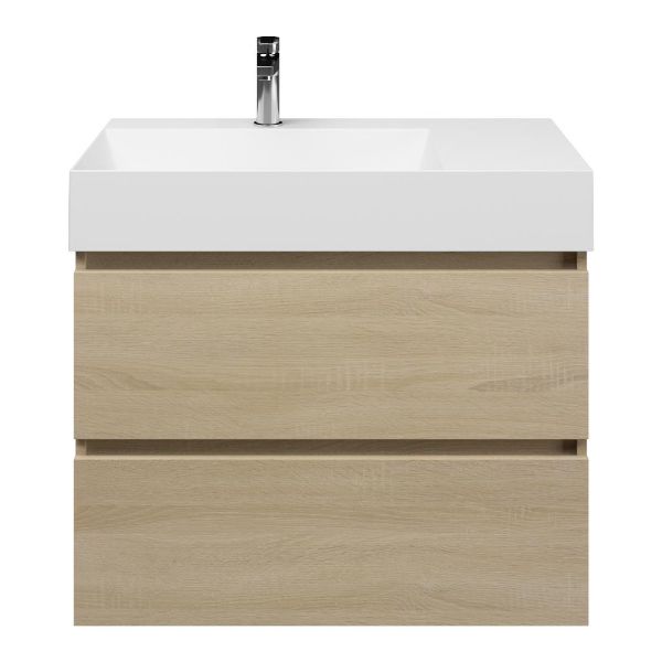 Elena badmeubel 80 cm eiken licht