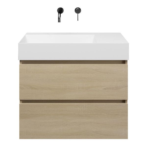 Elena badmeubel 80 cm eiken licht