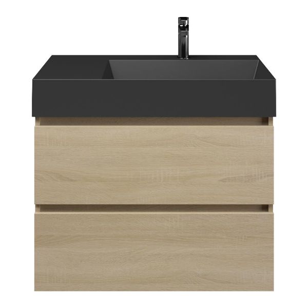 Elena badmeubel 80 cm eiken licht