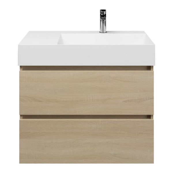 Elena badmeubel 80 cm eiken licht