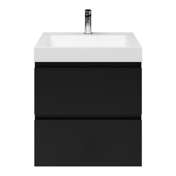 Gisella badmeubel 60 cm zwart mat