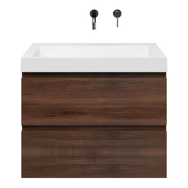 Gisella badmeubel 80 cm walnoot