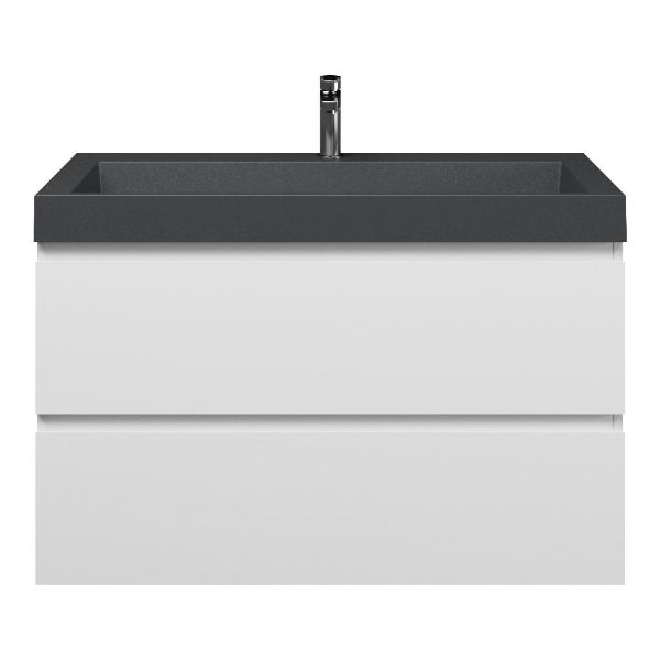 Gisella badmeubel 100 cm wit mat