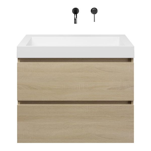 Elena badmeubel 80 cm eiken licht