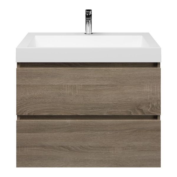 Elena badmeubel 80 cm eiken donker
