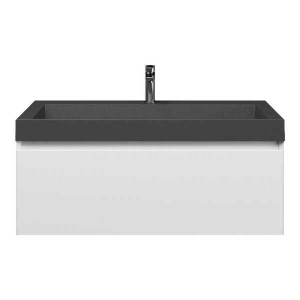 Solo badmeubel 100 cm wit mat