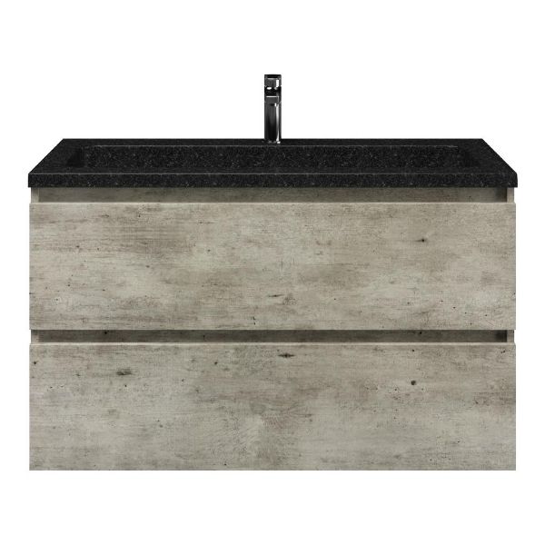 Elena badmeubel 100 cm steigerhout licht grijs