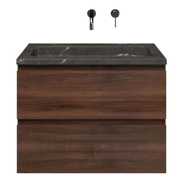 Gisella badmeubel 80 cm walnoot